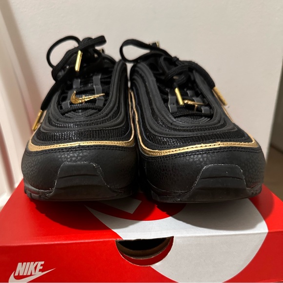 New Air Max 97 Black and Gold Size 13 - Picture 4 of 5